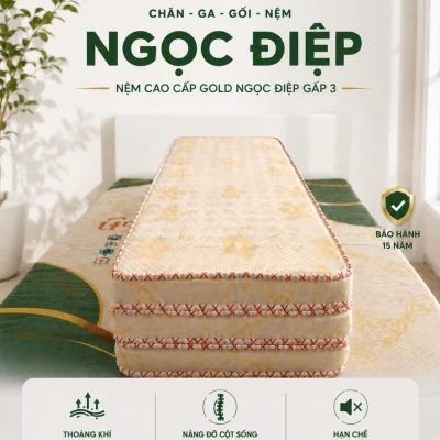 Nệm Gold Ngọc Điệp Gấp 3