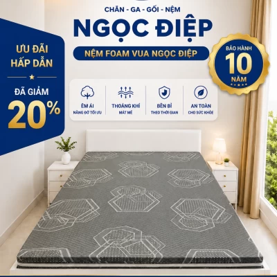 Nệm Foam Vua Ngọc Diệp