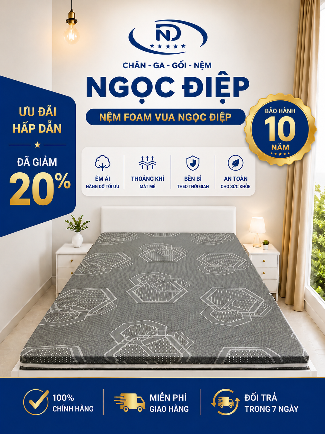 Lựa chọn đầu tư cho sức khỏe: Nệm cao cấp có thực sự đắt?