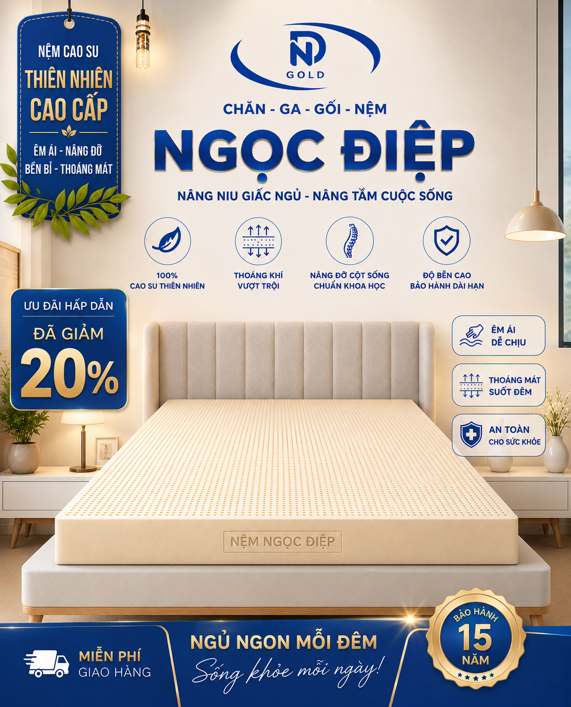 Ngọc Điệp AGIA - Người Bạn Đồng Hành Của Giấc Ngủ Trọn Vẹn
